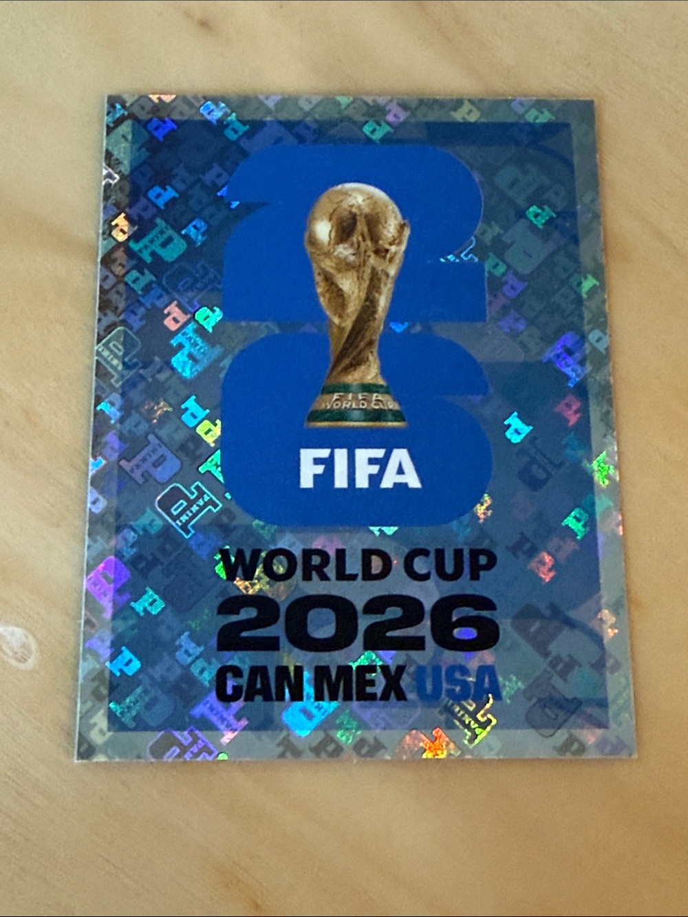 Panini FIFA World Cup 2026 Sticker — Black & White Design